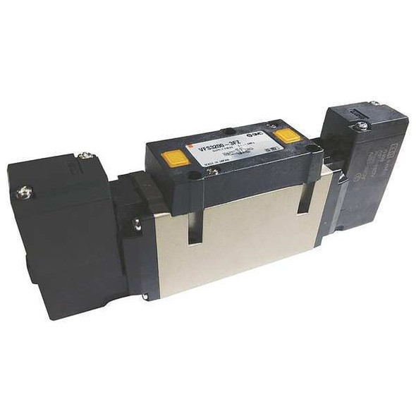 Smc Solenoid Air Control Valve,39.2 CFM VFS3200-3FZ
