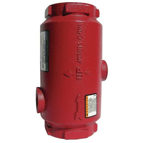 Bell & Gossett Inline Air Separator,Cast Iron,2 In. 1AS-2