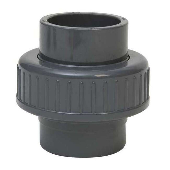 CPVC Union, Schedule 80, 1-1/4" Pipe Size, FNPT x FNPT