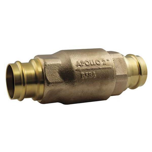 Apollo Valves 1/2" Press Lead Free Bronze Ball Cone Check Valve 61LF10301PR