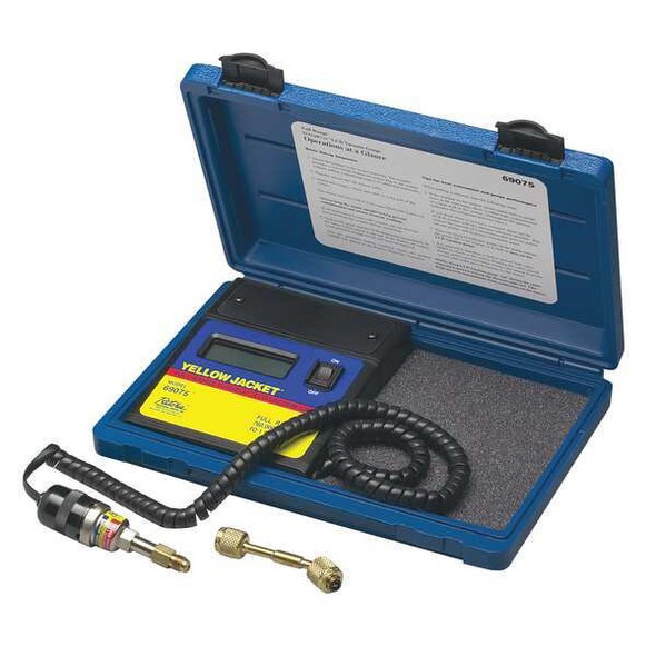 Yellow Jacket Vacuum Gauge.LCD,Includes Sensor 69075