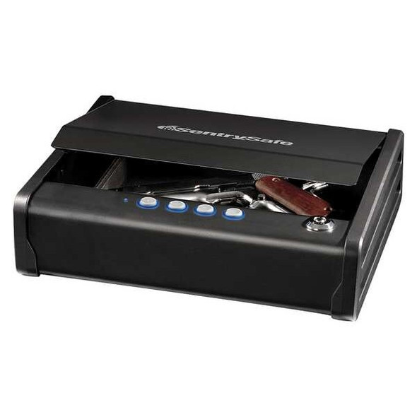 Sentry Safe Gun Safe,0.08 cu. ft.,Electronic QAP1E Sentry Safe Gun Safe,0.08 cu. ft.,Electronic QAP1E