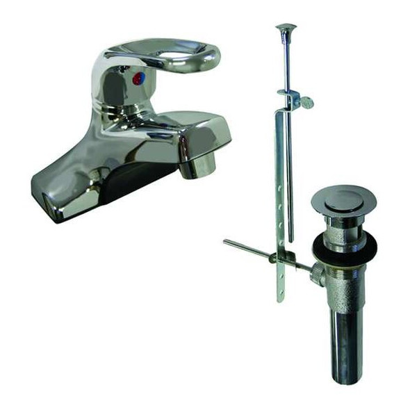 Dominion Faucets Low Arc,Chrome,Dominion Faucets,1.2gpm 77-1181 Dominion Faucets Low Arc,Chrome,Dominion Faucets,1.2gpm 77-1181