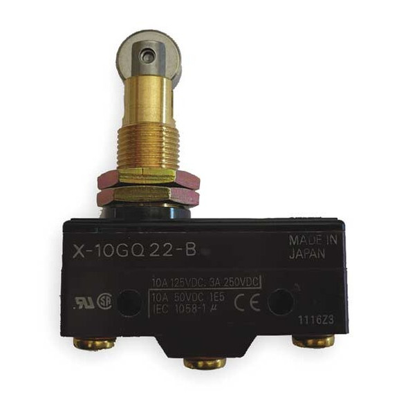 Industrial Snap Action Switch, Panel Mount, Plunger, Roller Actuator, SPDT