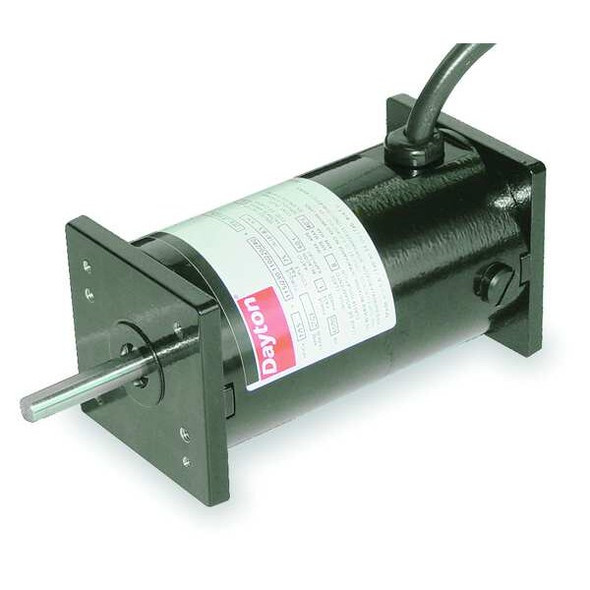 Dayton DC Motor,PM,TENV,1/53 HP,2500 rpm,90VDC 3XE21E