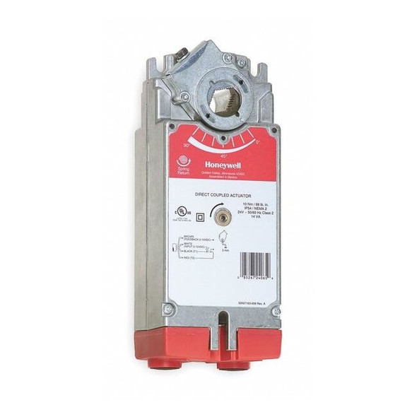 Honeywell Actuator,Damper & Valve,175 in-lb,24V AC MS7520A2007/U