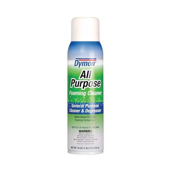 Dymon All Purpose Foaming Cleaner, 18 oz, Aerosol Can, Citrus, 12 PK 19220