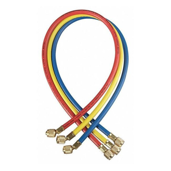 Yellow Jacket Hose, 6 ft L, Blue, 800 psi, 1 Hose 21272