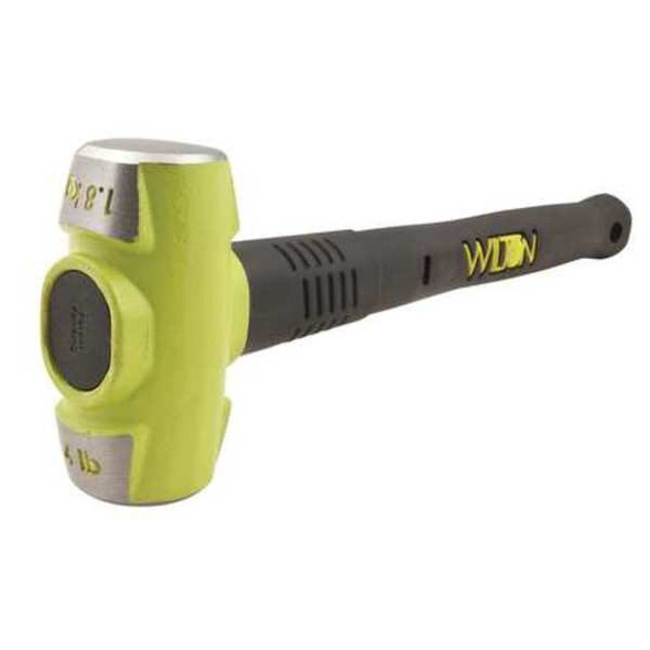Wilton Sledge Hammer,4 lb.,18 In,Rubber/Steel 20416