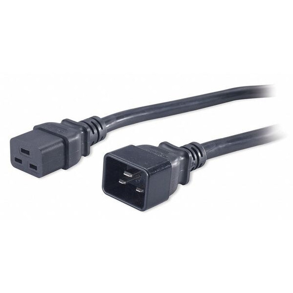 Apc Power Cord, IEC 320 C20, SJT, 6.5 ft., 16A, 12/3 AP9877