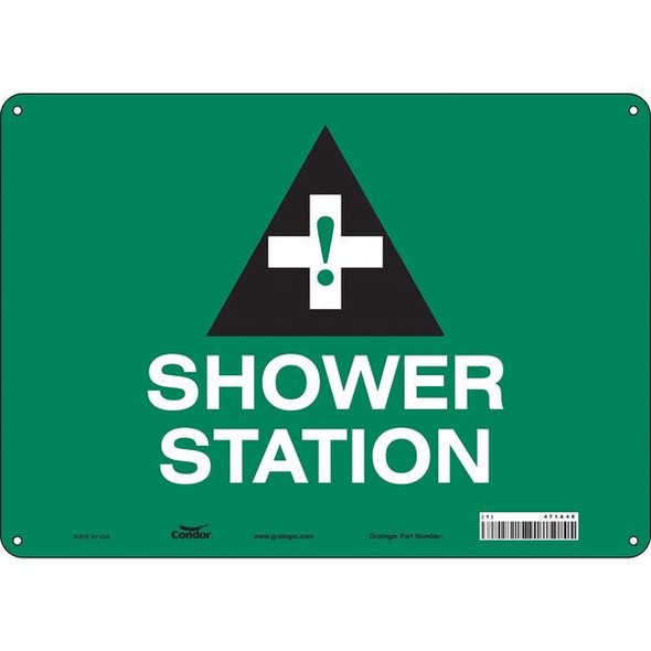 Condor Safety Sign,10 in x 14 in,Aluminum 471A48 Condor Safety Sign,10 in x 14 in,Aluminum 471A48