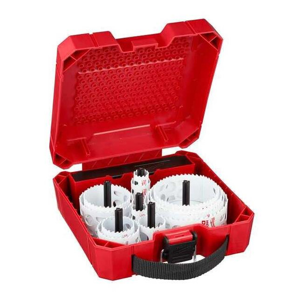 Milwaukee Tool 16 pc. HOLE DOZER Plumber's Bi-Metal Hole Saw Set 49-22-4156