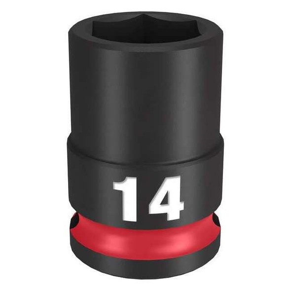 14mm SHOCKWAVE Impact Duty 3/8 in. Drive Standard 6 Point Impact Socket