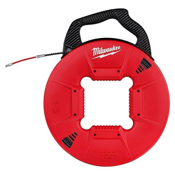 Milwaukee Tool Polyester Fish Tape w/ Flexible Metal Le 48-22-4197