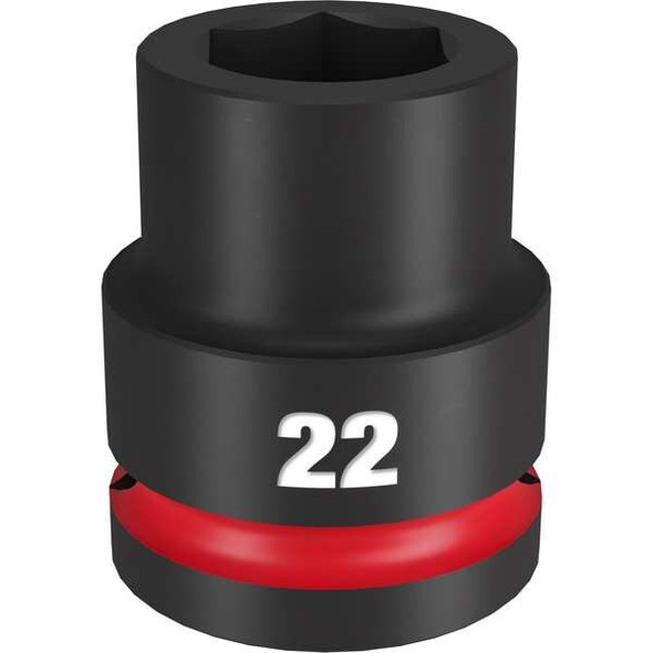 22mm SHOCKWAVE Impact Duty 3/4 in. Drive Standard 6 Point Impact Socket