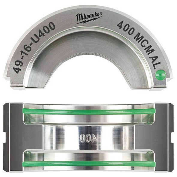 Milwaukee Tool 400 MCM Aluminum 6T U Style Die 49-16-U400