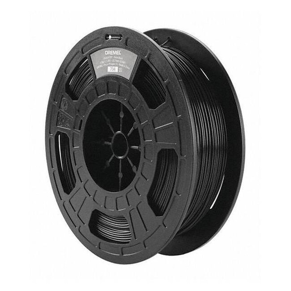 Dremel Filament,1.75mm Dia.,Nylon,Black DF45-NYP-B