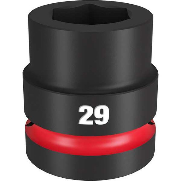 1" Drive Standard Impact Socket Standard Socket, Black Phosphate