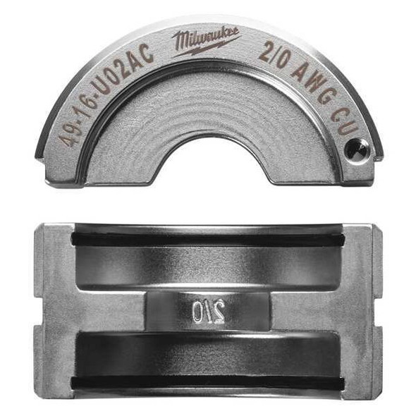 2/0 Copper U-Style Die for M18 FORCE LOGIC 600 MCM Crimper