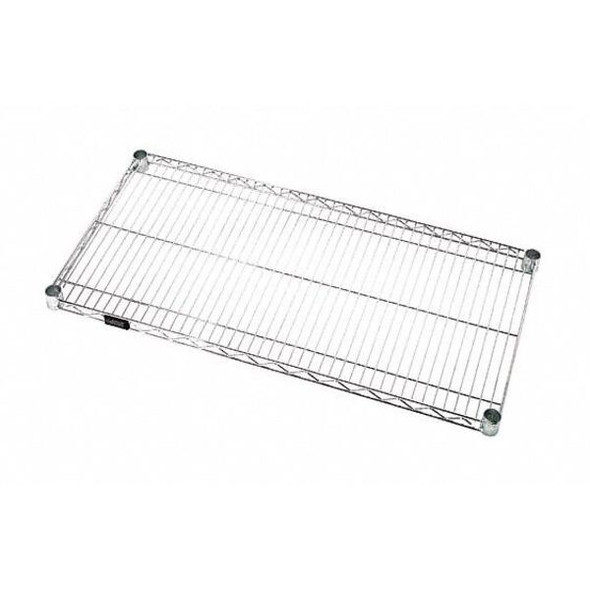 Quantum Storage Systems Wire Shelf, 24"D x 48"W, Chrome 2448C