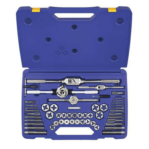Irwin Tap/Die Set,53pc,NC,NF,NPT 24640