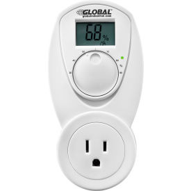 Global Industrial Plug In Humidifier Control 120V 15A Analog 30-90 Relative Humi