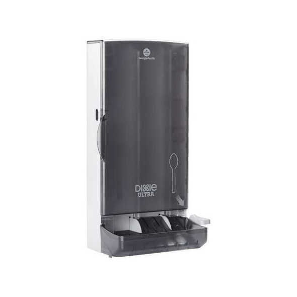 Smartstock Spoon Dispenser,Smoke,Capacity 80 SSSD80