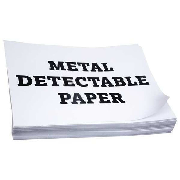 Detectamet Paper,8-1/2" x 11",PK100 251-S514-P06-X11