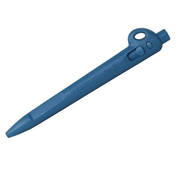 Detectamet Detectable Elephant Pen,Blue Ink,W/Lanyard,PK50 104-I01-C11-PA03