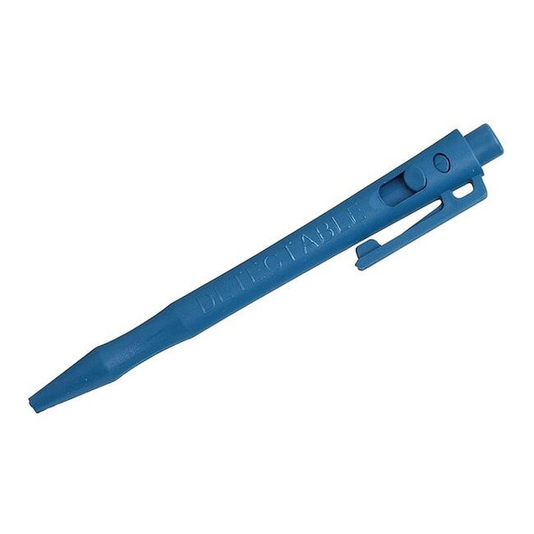 Detectamet Metal Detectable Pen,Black Ink,Blue Body,PK50 101-I02-C11-PA01