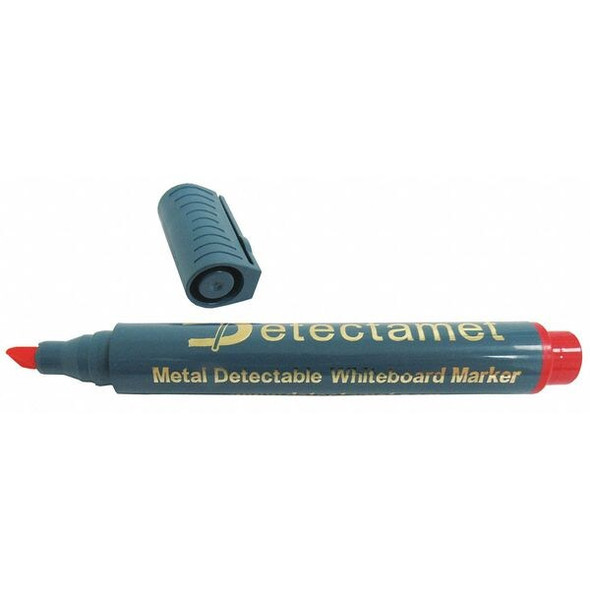 Detectamet Dry Erase Marker Set,Red,Capped,PK10 145-A06-P03-A08 Detectamet Dry Erase Marker Set,Red,Capped,PK10 145-A06-P03-A08