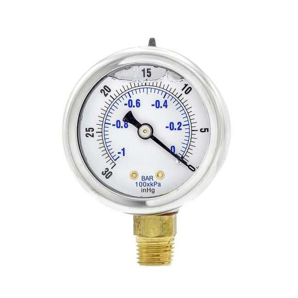 Pic Gauges IndustrialVacuumGauge, +/-3-2-3%,Metalli 201L-204A