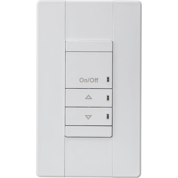 Sensorswitch Digital Wall Switch, 2 Push Button, 15-24V DC, White NPODM WH