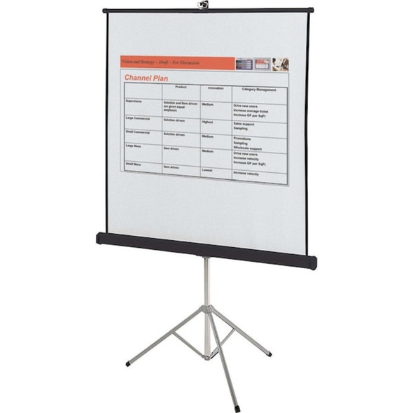 Quartet Portable Tripod Projection Screen 570S