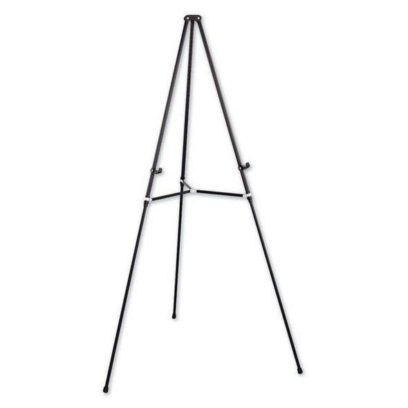 Quartet Portable Telescoping Display Easel, Black 51E