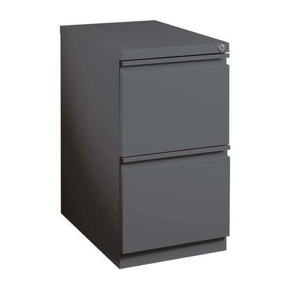 Hirsh 15" W 2 Drawer Desk Pedestal, Charcoal 19328