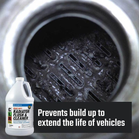 Clr Pro Radiator Flush,1 gal. G-A-HDRFC-4PRO