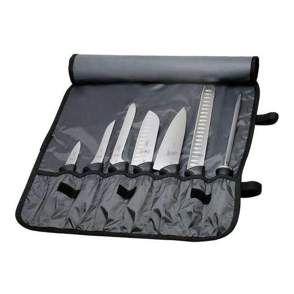 Mercer Cutlery Knife Roll Set,8 Piece M21820