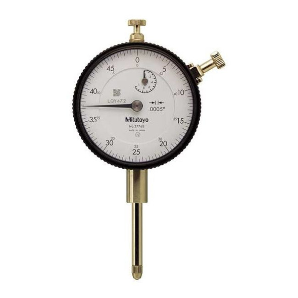 Mitutoyo Dial Indicator,0 to 1 In,0-50 2776A