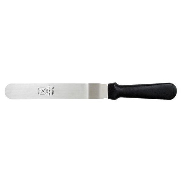 Mercer Cutlery Spatula,13 3/8 in L,Black Handle M18820P Mercer Cutlery Spatula,13 3/8 in L,Black Handle M18820P