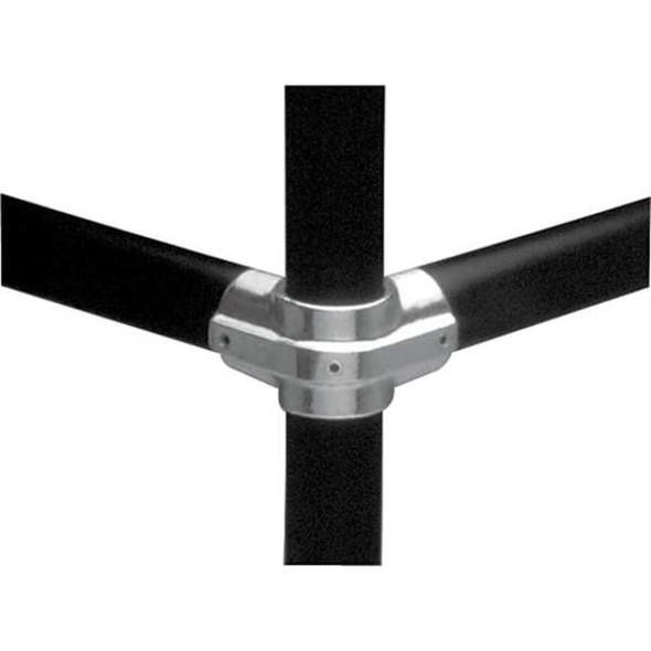 Structural Fitting, Side Outlet Tee-E, Aluminum, 1 in Pipe Size  4UH97