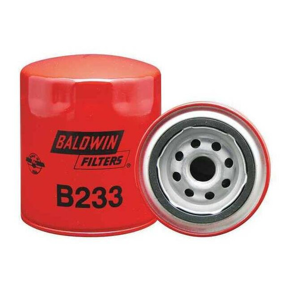 Baldwin Filters Spin-On,3/4" Thread ,4-3/8" L B233