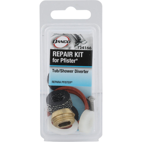 Danco Price Pfister, Tub-Shower Diverter Rubber, Metal, Fiber Faucet Repair Kit 24166 401110