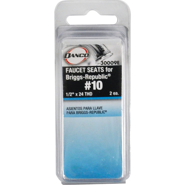 Danco #10 Briggs-Republic 1-2 In. x 24 Thread Size Bibb Seat (2-Pack) 9D0030009E 400144