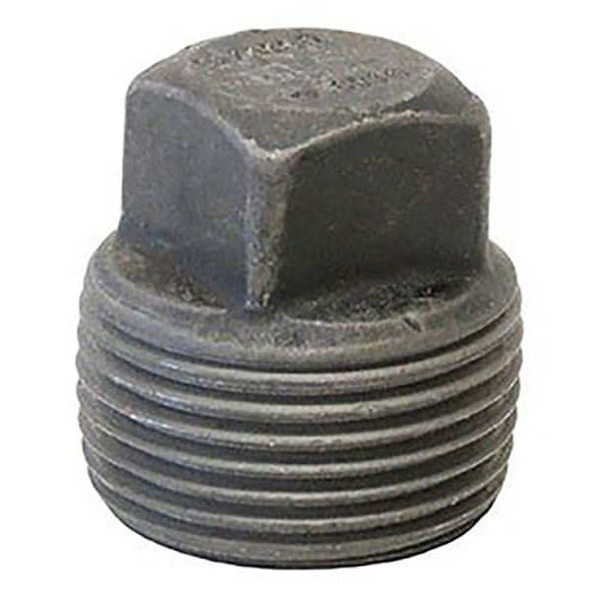 Square Head Plug Square Head Plug, 3/4" Pipe, MNPT, Forged Steel, Class 6000
