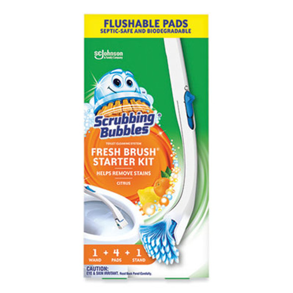 Scrubbing Bubbles® KIT,TOILET,BRUSH,CITRUS 372342
