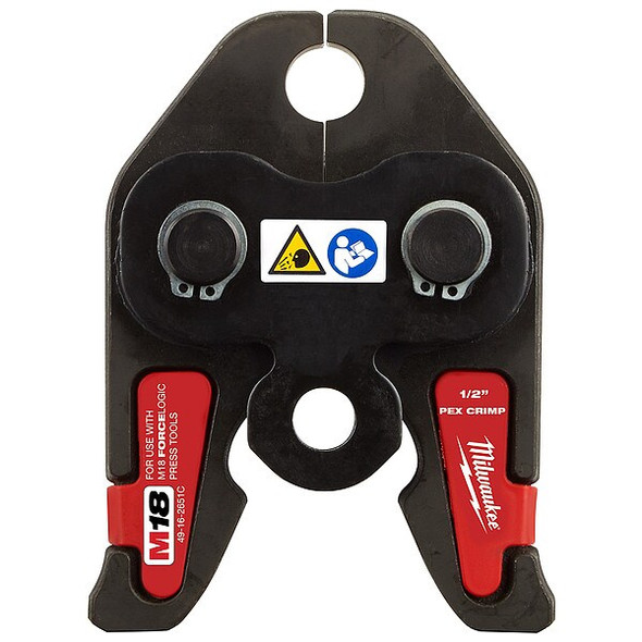 Milwaukee Tool Press Jaw,PEX,1/2 in Pipe 49-16-2651C Milwaukee Tool Press Jaw,PEX,1/2 in Pipe 49-16-2651C