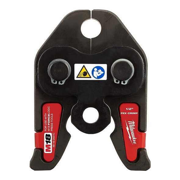 M18 FORCE LOGIC PEX Crimp Jaw, For 1/2 in PEX Pipe, 18 V