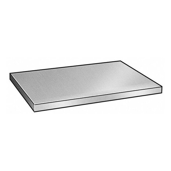 Manufacturer Varies Sheet Metal,Aluminum,0.064x 4x10 In,PK6 257