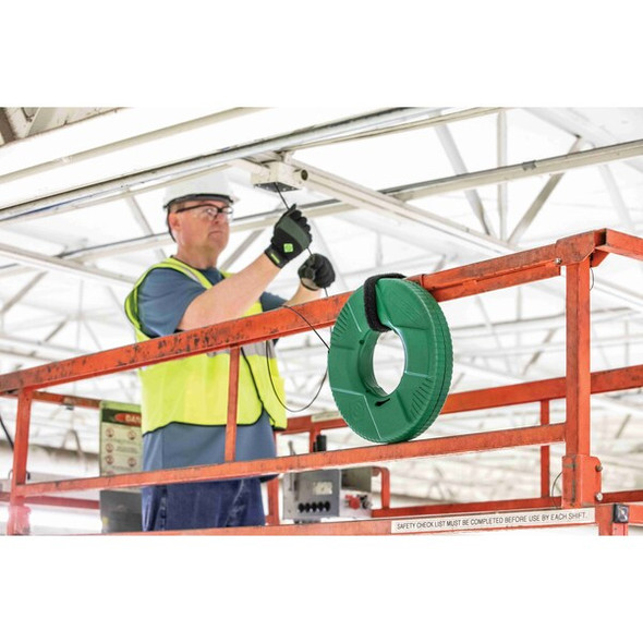 Greenlee Steel Fish Tape,Shape Flat,1/8" dia FTXS-240